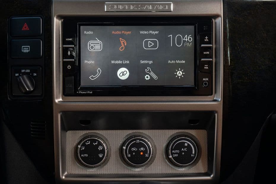 Nissan Patrol Safari Infotainment System