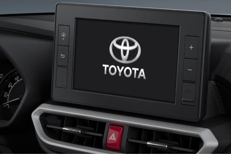 Toyota Raize 2024-Android Auto & Apple Carplay
