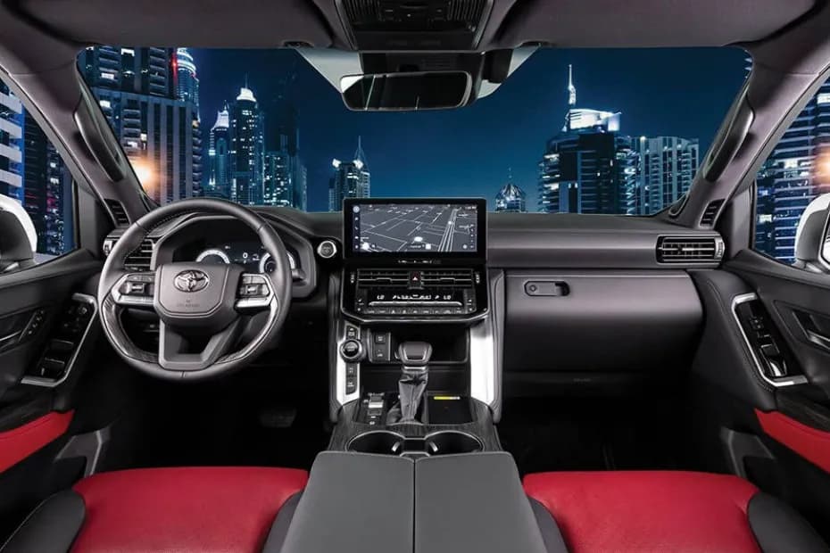 Toyota Land Cruiser Hybrid Dashboard