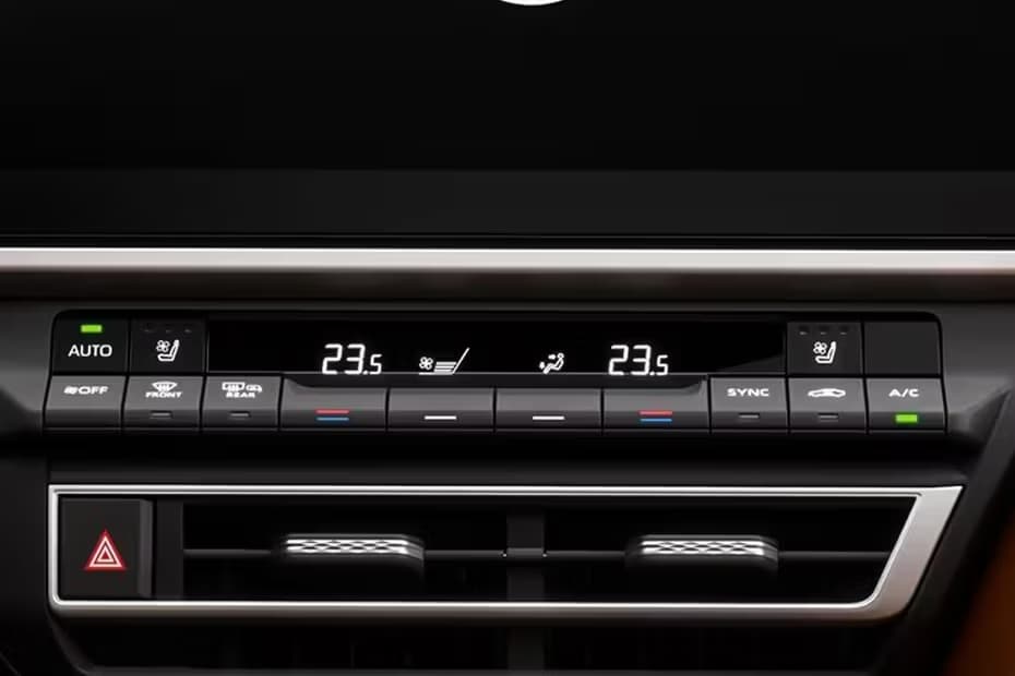 Toyota Camry Hybrid Front AC Controls With AC Vent