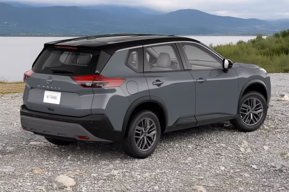 Nissan X Trail Rear Angle View