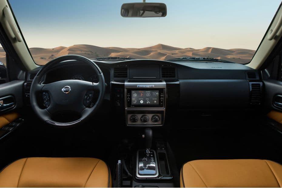 Nissan Patrol Safari Dashboard View