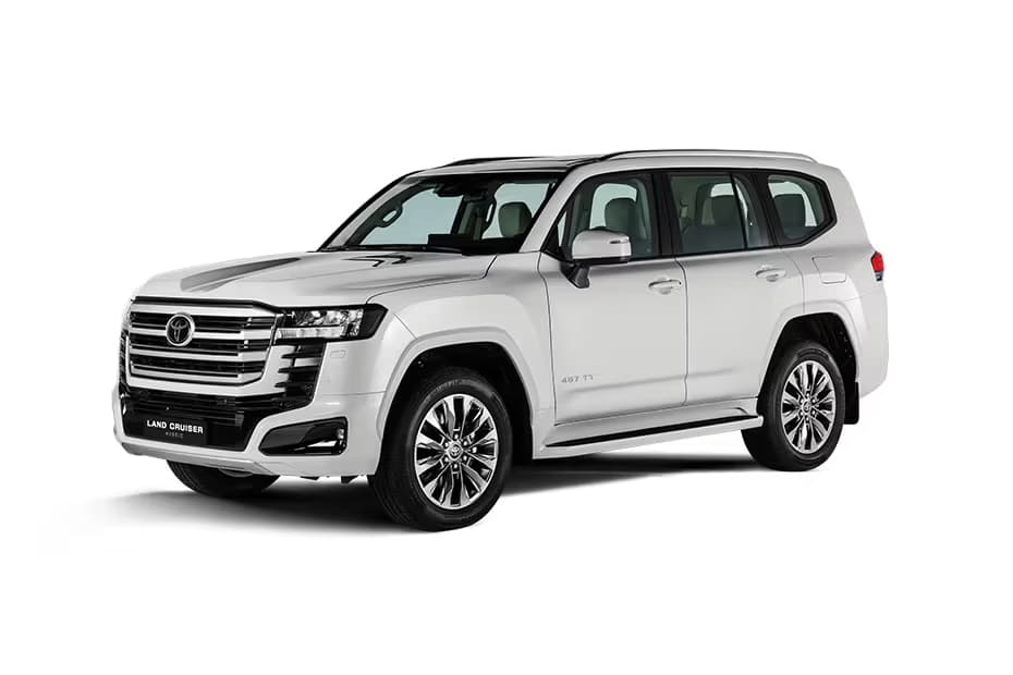 Toyota Land Cruiser Hybrid Pearl White