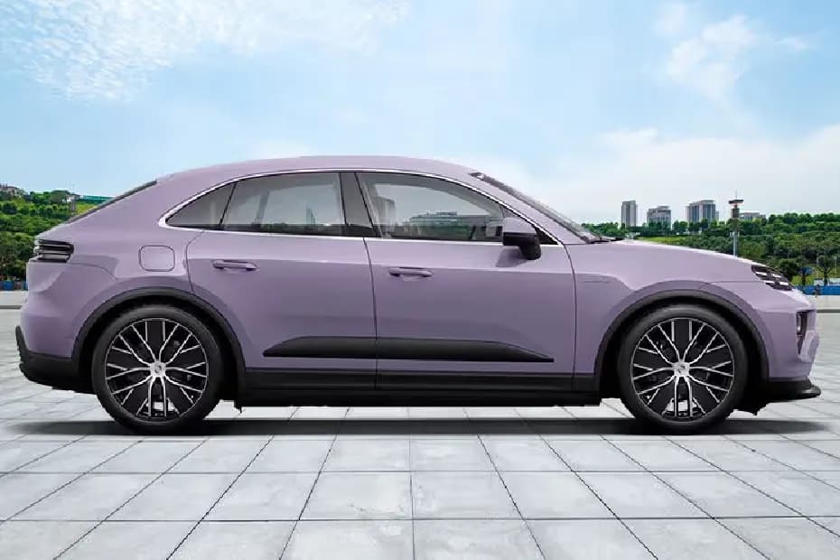 Porsche Macan Electric Left Side View