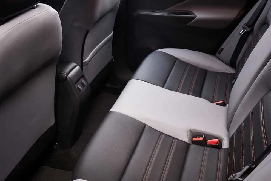 Nissan Kicks Rear Seats