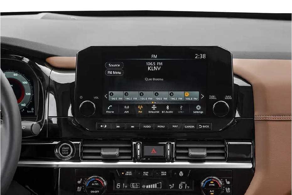 Nissan Pathfinder Infotainment System