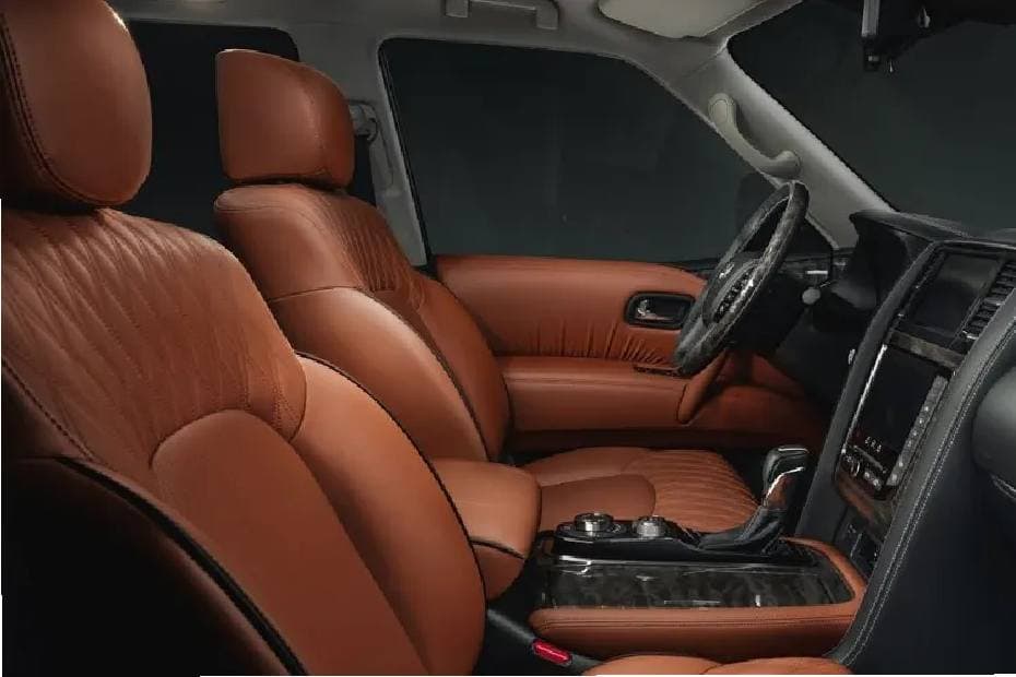 Nissan Patrol Door View of Driver Seat
