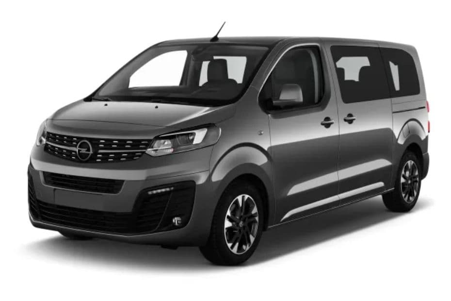 Opel Zafira Life Left Side Front View