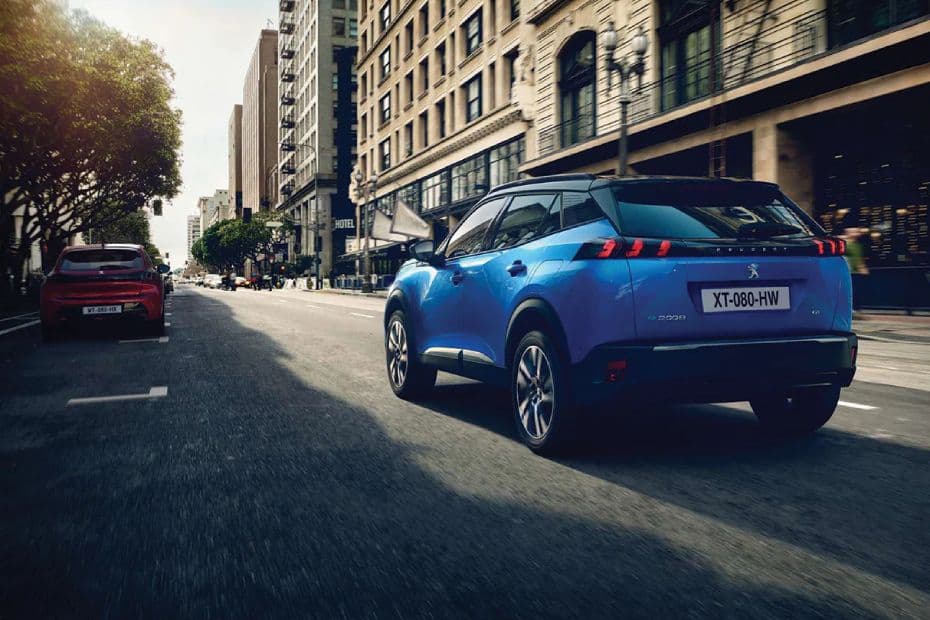 Peugeot 2008 Left Side Rear View