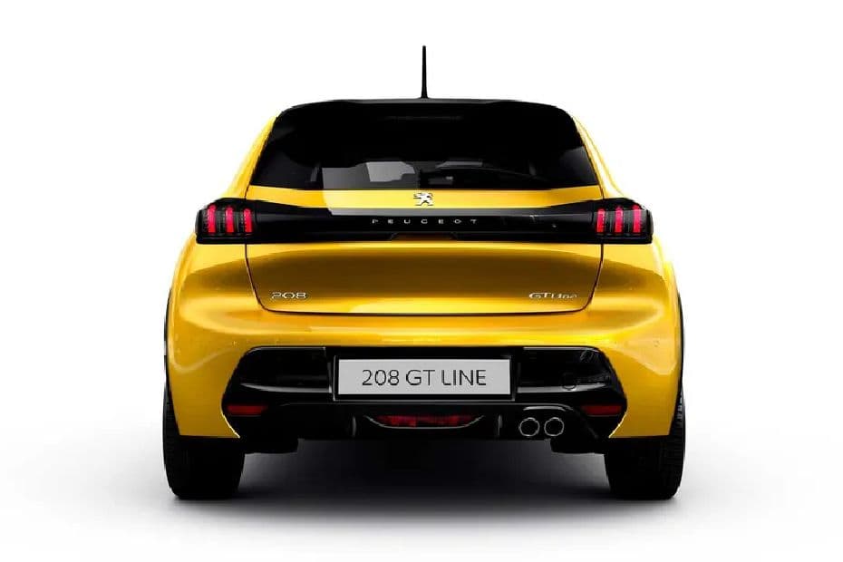 Peugeot 208 Rear View