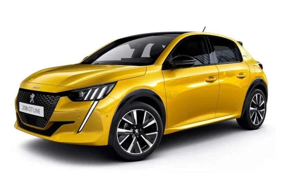 Peugeot 208 Left Side Front View
