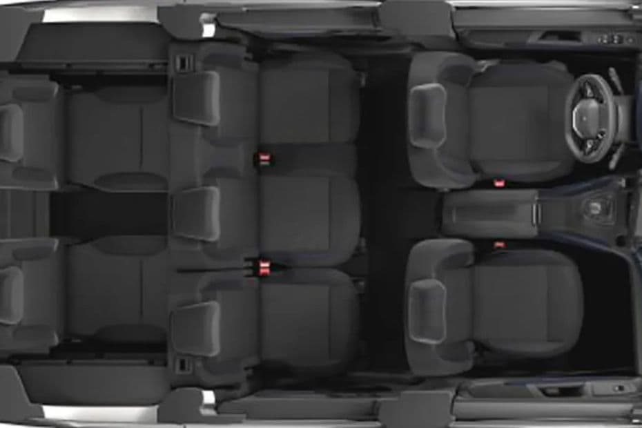 Peugeot Rifter Seat Top View