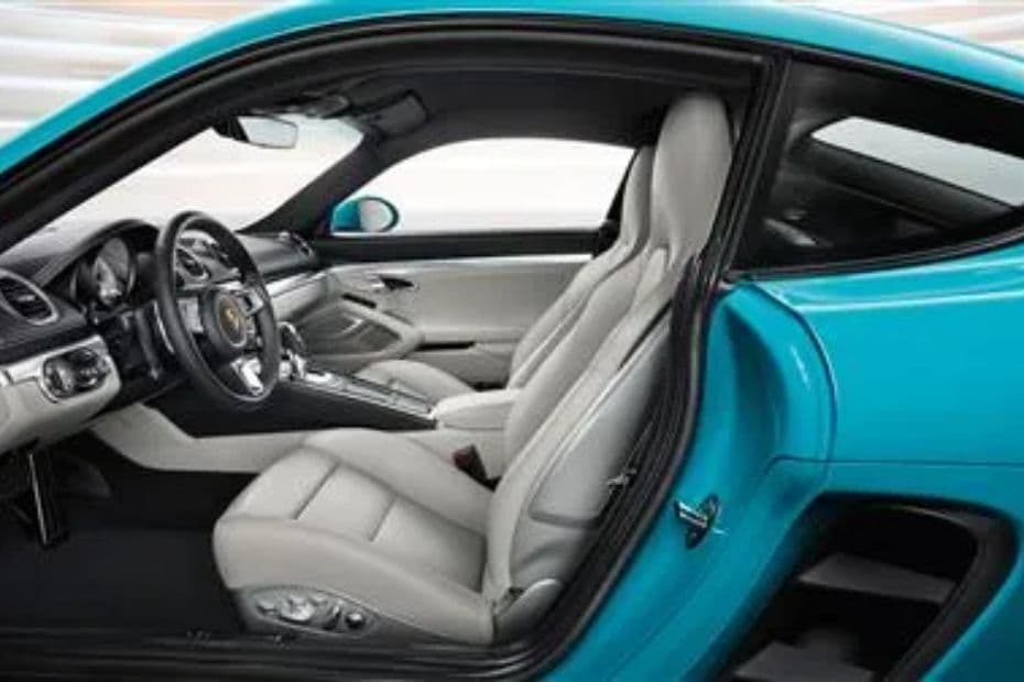 Porsche 718 Front Seat View