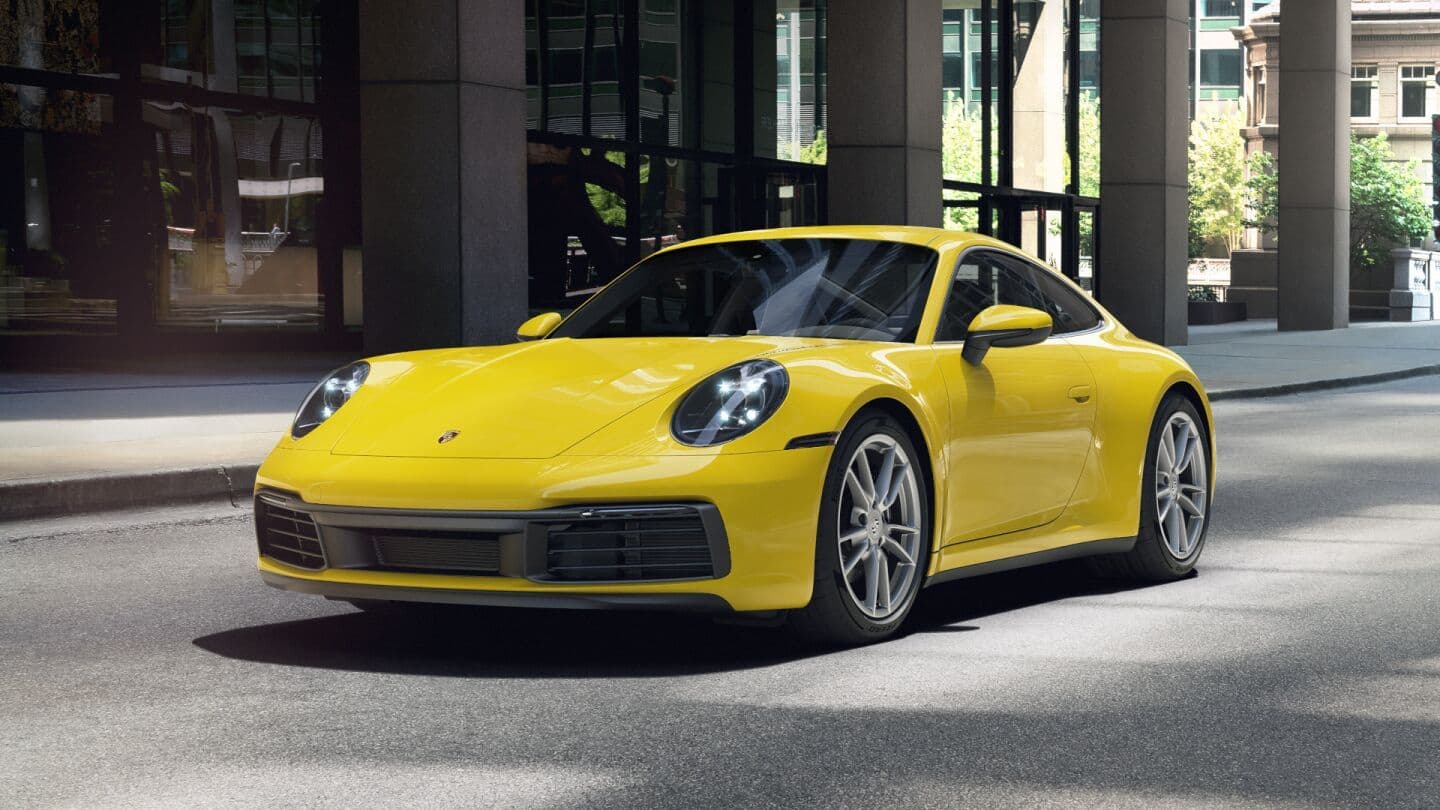 Porsche 911 Left Side View