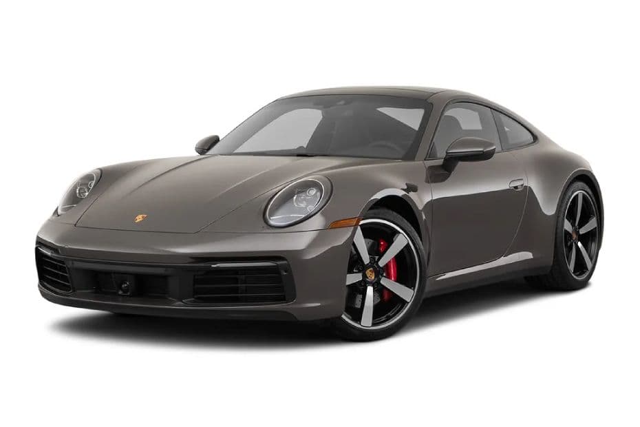 Porsche 911 Left Side Front View