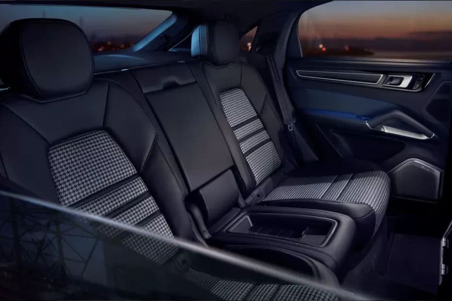 Porsche Cayenne Coupe Rear Seat
