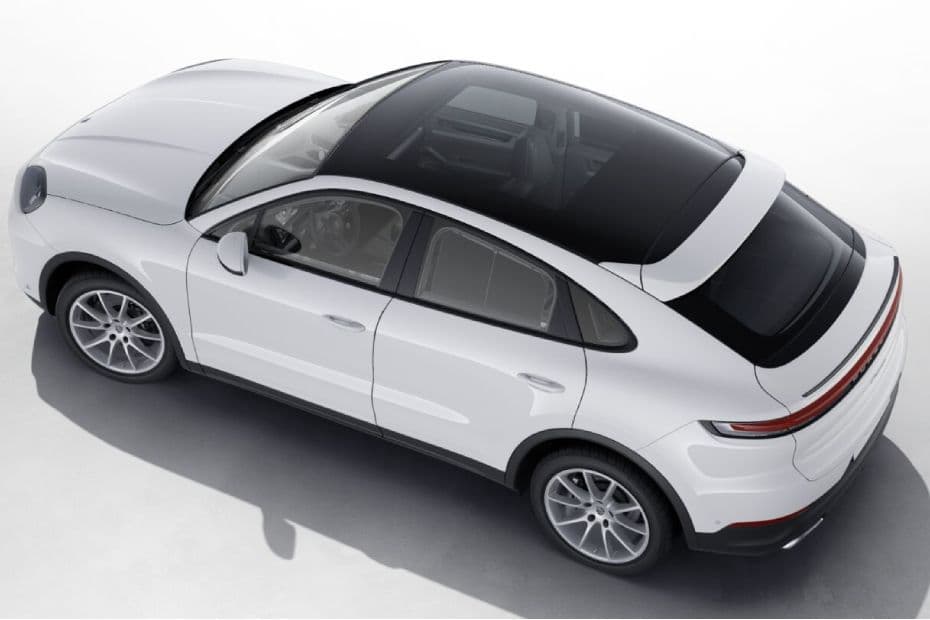 Porsche Cayenne Coupe Top View