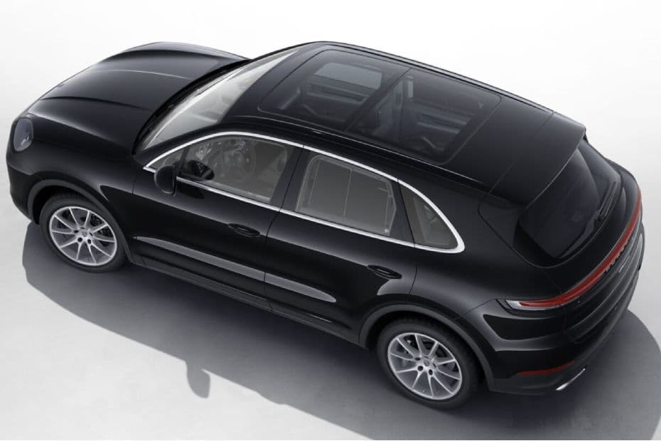 Porsche Cayenne Top View