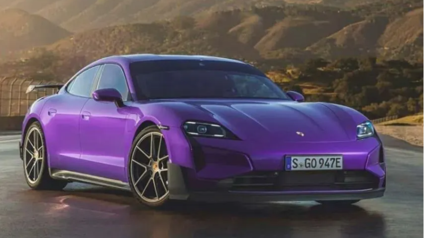 Porsche reveals its speediest release yet with the debut of the 2024 Taycan Turbo GT