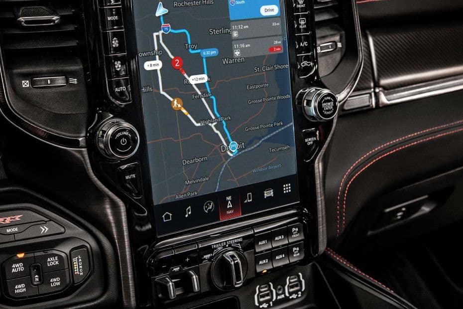 RAM 1500 TRX Infotainment System