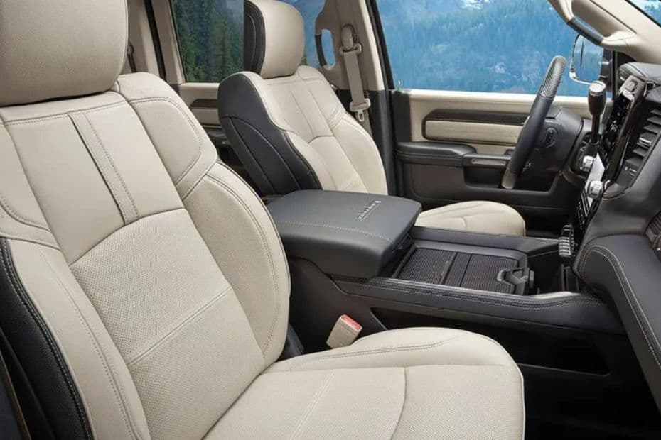 RAM 2500 Front Seat View