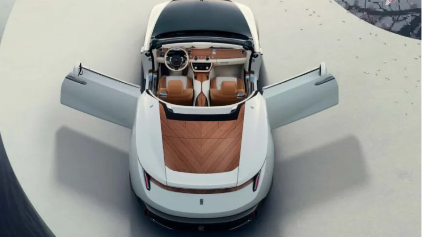 Rolls-Royce Unveils Its Newest Convertible Masterpiece, known As The Arcadia Droptail