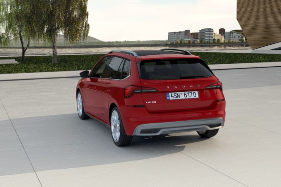 Skoda Kamiq Left Side Rear View