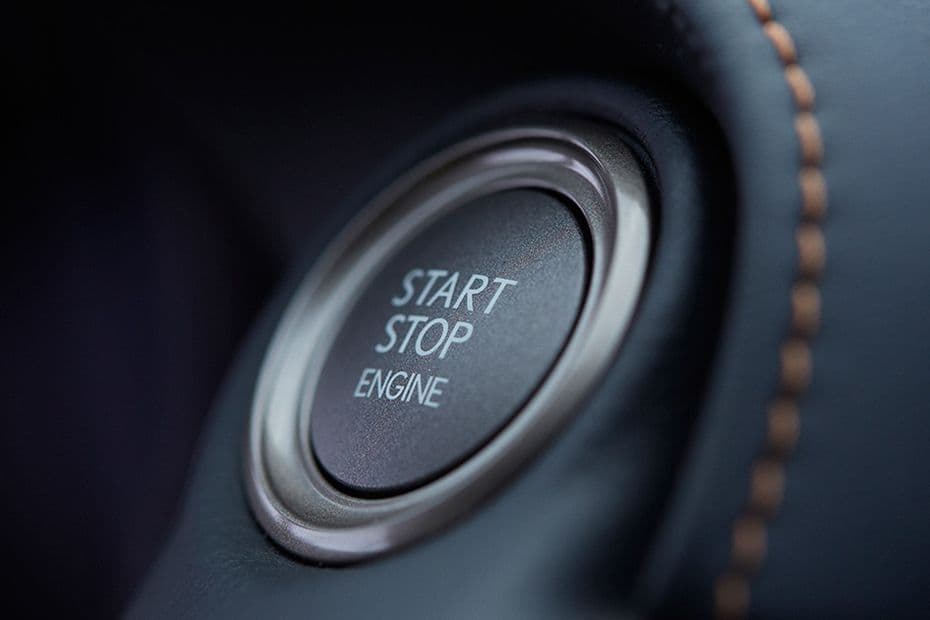 Lexus RC Start/Stop Button