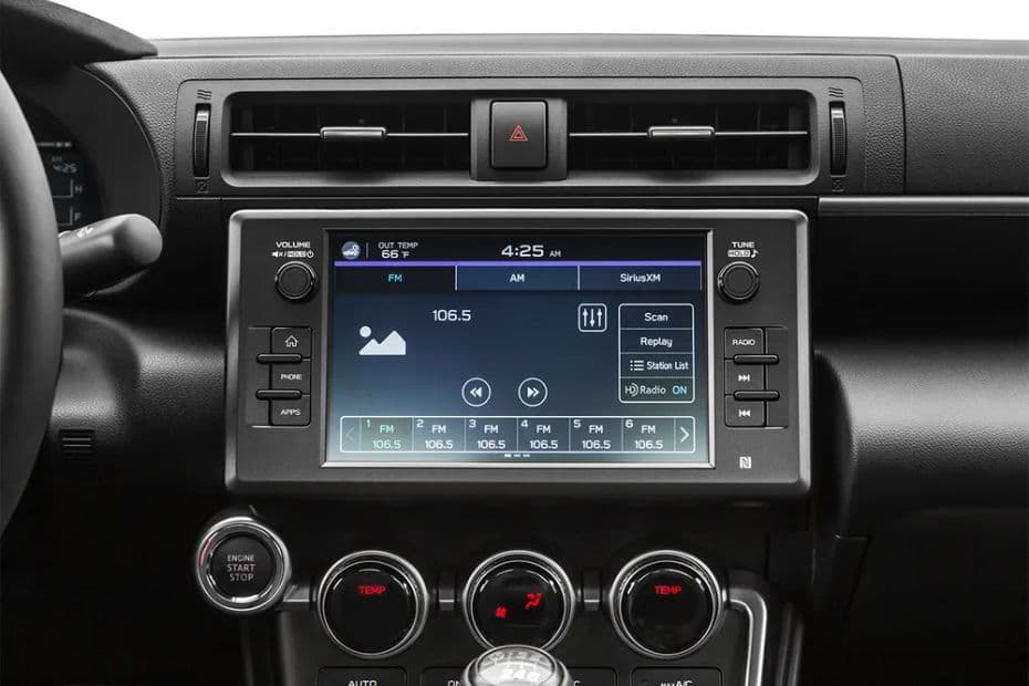 Subaru BRZ Infotainment System