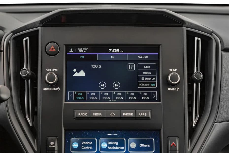 Subaru WRX Infotainment System