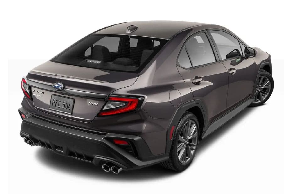 Subaru WRX Right Side Rear View