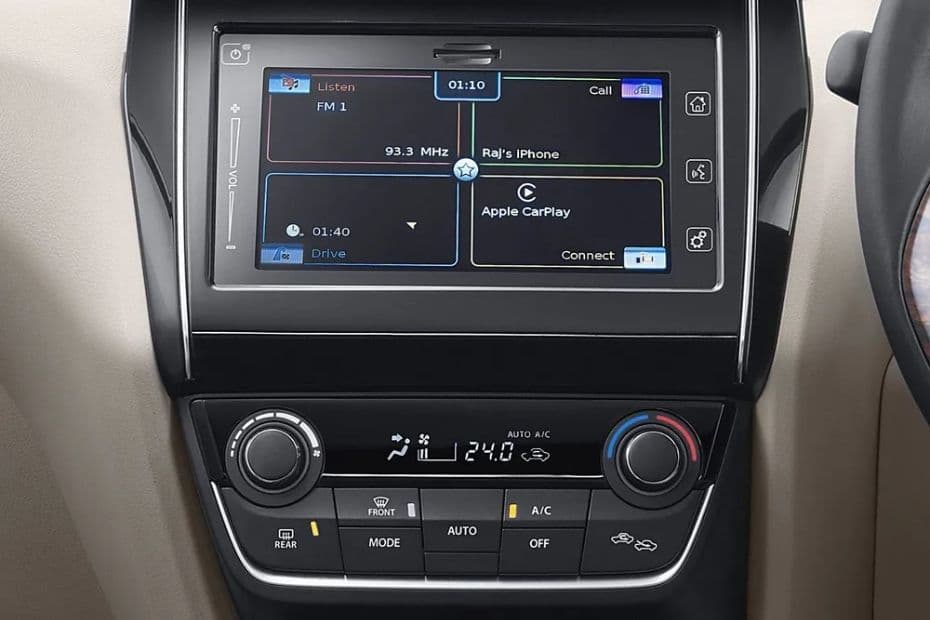 Suzuki Dzire Infotainment System