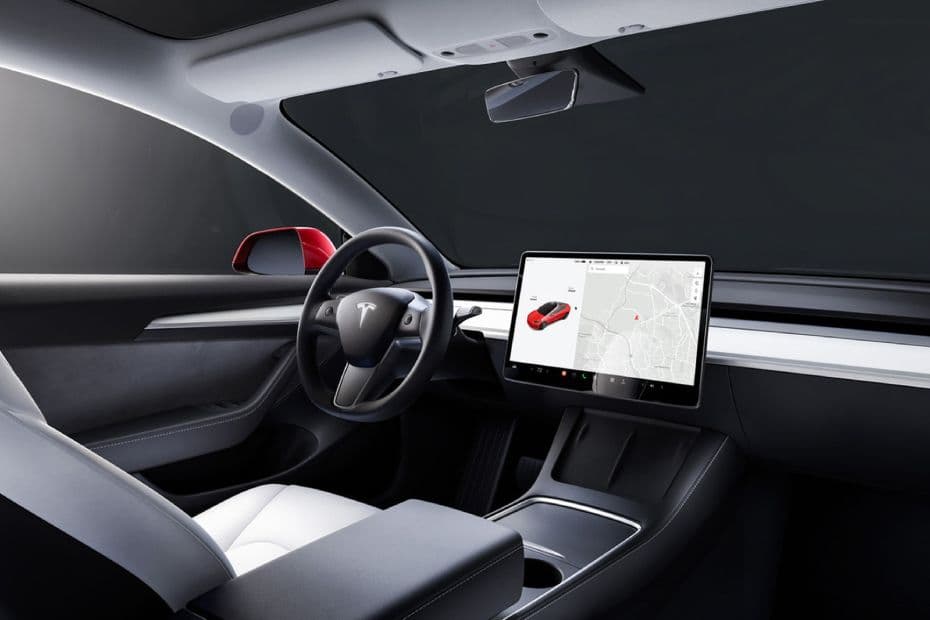 Tesla Model 3 Dashboard