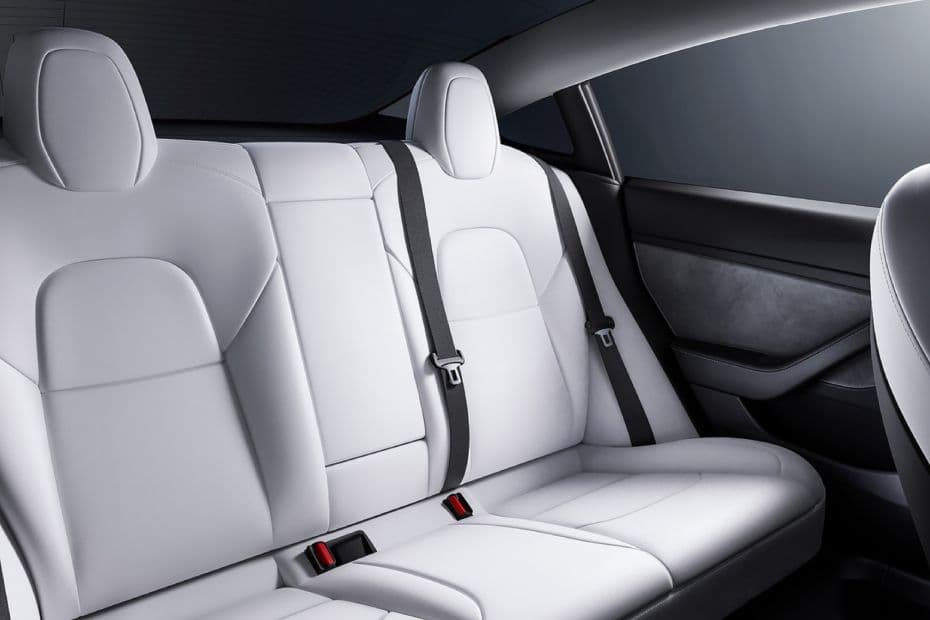 Tesla Model 3 Rear Seat 