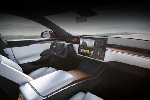 Tesla Model S Dashboard