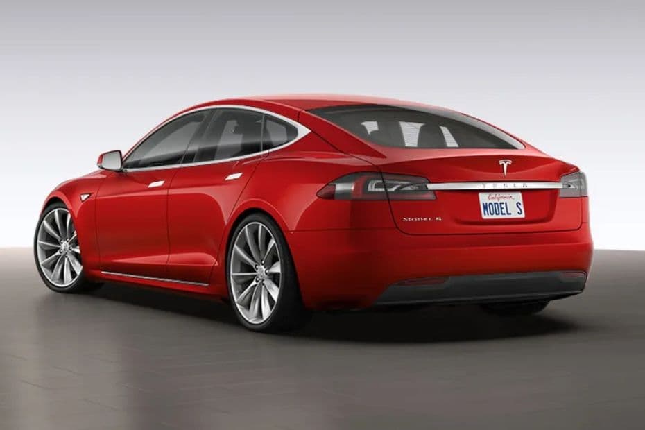 Tesla Model S Left Side View