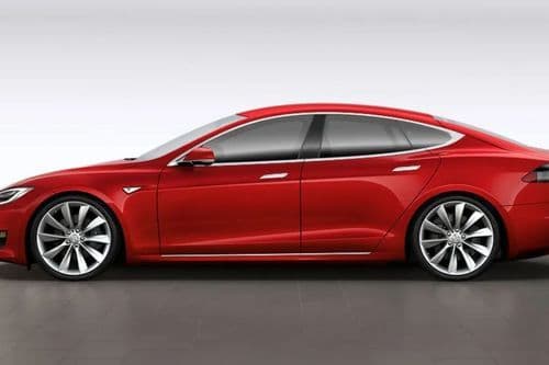 Tesla Model S Left Side View