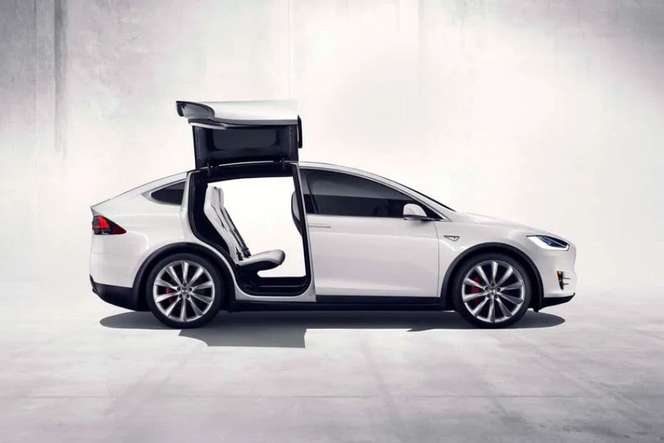 Tesla Model X Right Side View