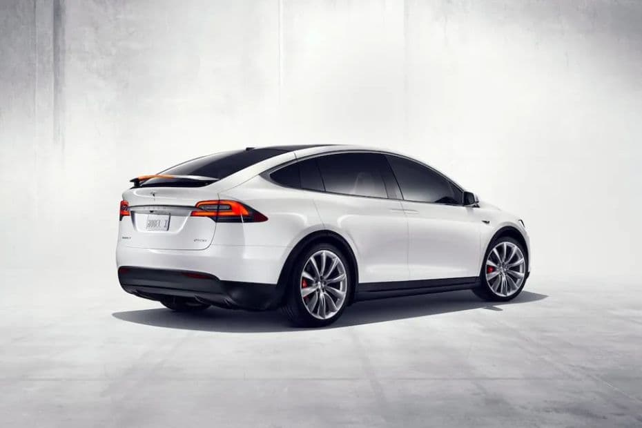 Tesla Model X Right Side View