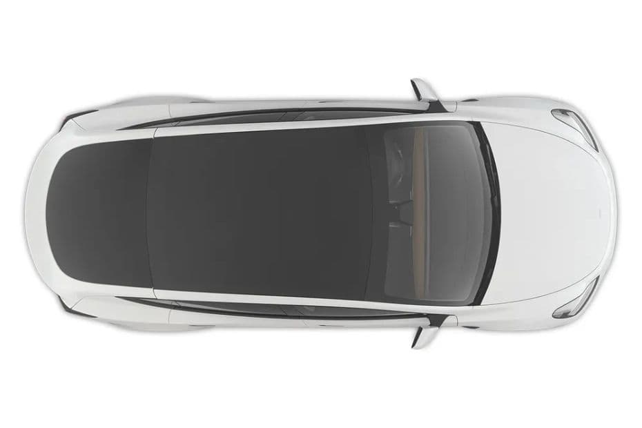 Tesla Model Y Top View