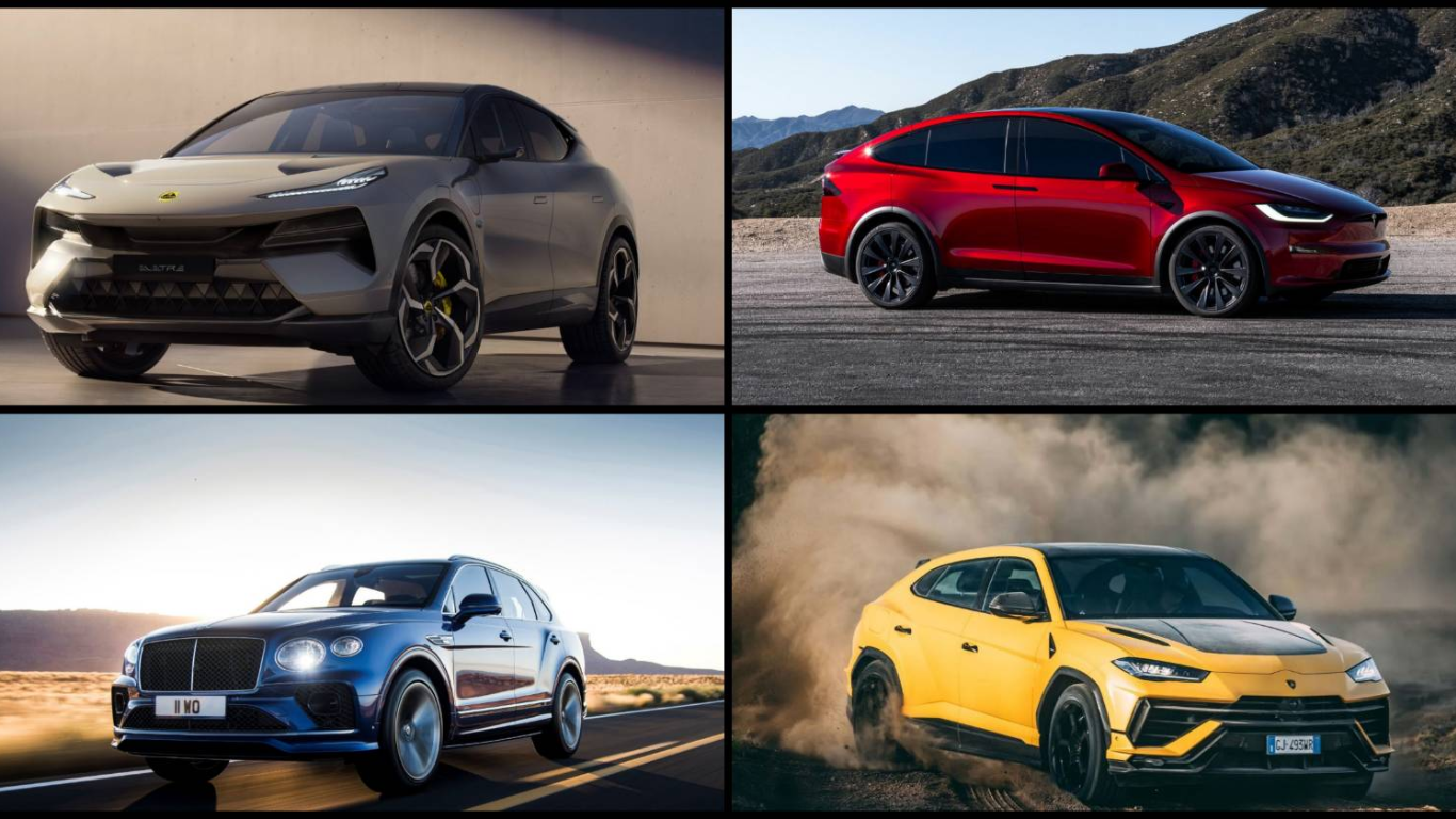 Top 10 Fastest SUVs Of 2024: High-Performance Vehicles On Raised Platforms