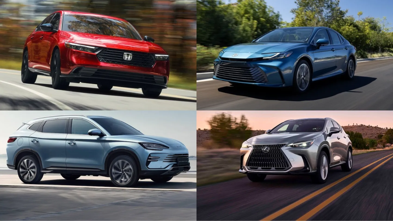 Top 10 Most Reliable Hybrid Cars of 2025