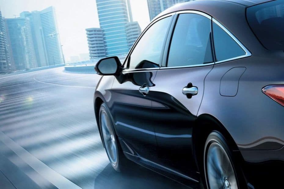 Toyota Avalon Side Mirror View