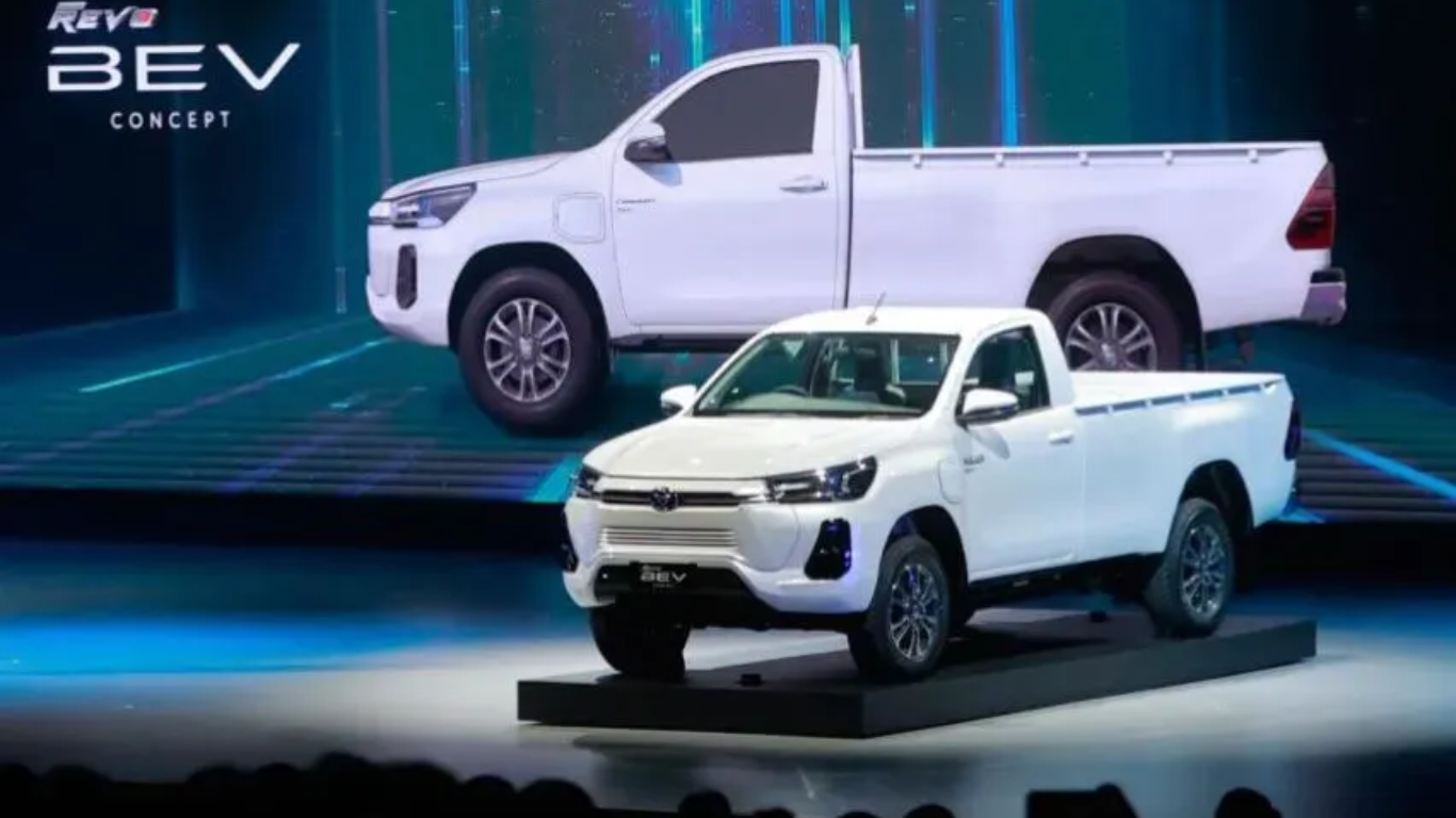 Toyota Plans to Start Making Electric Toyota Hilux Trucks In Thailand By 2025