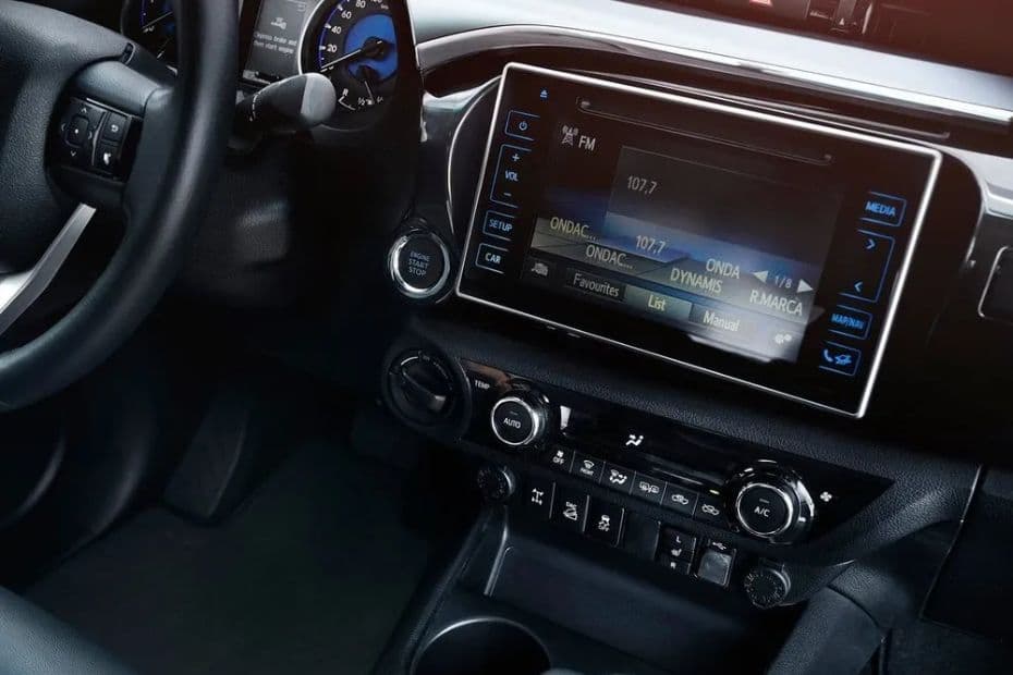 Toyota Hilux Infotainment System