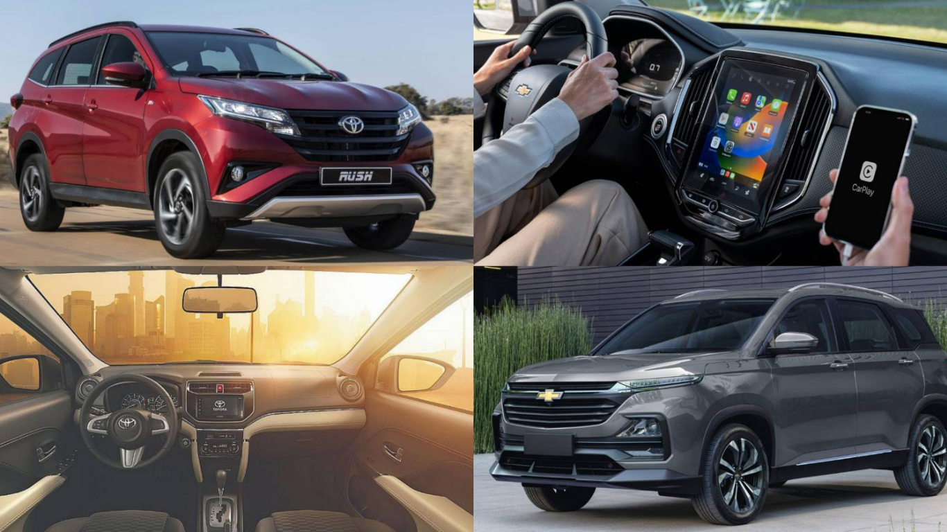Toyota Rush Vs Chevrolet Captiva: A Comparison of Family SUVs