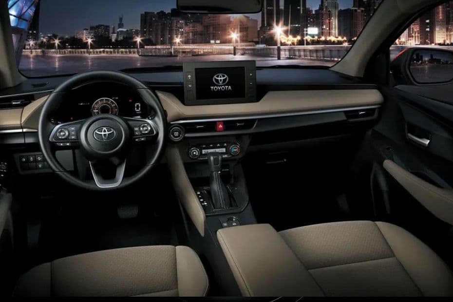 Toyota Yaris Sedan Dashboard
