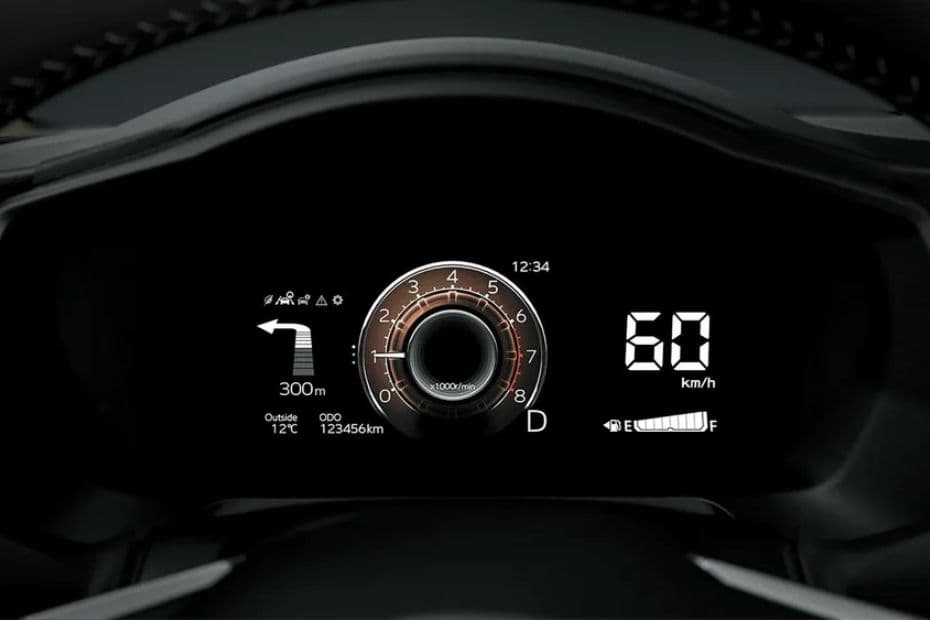 Toyota Yaris Sedan Tachometer