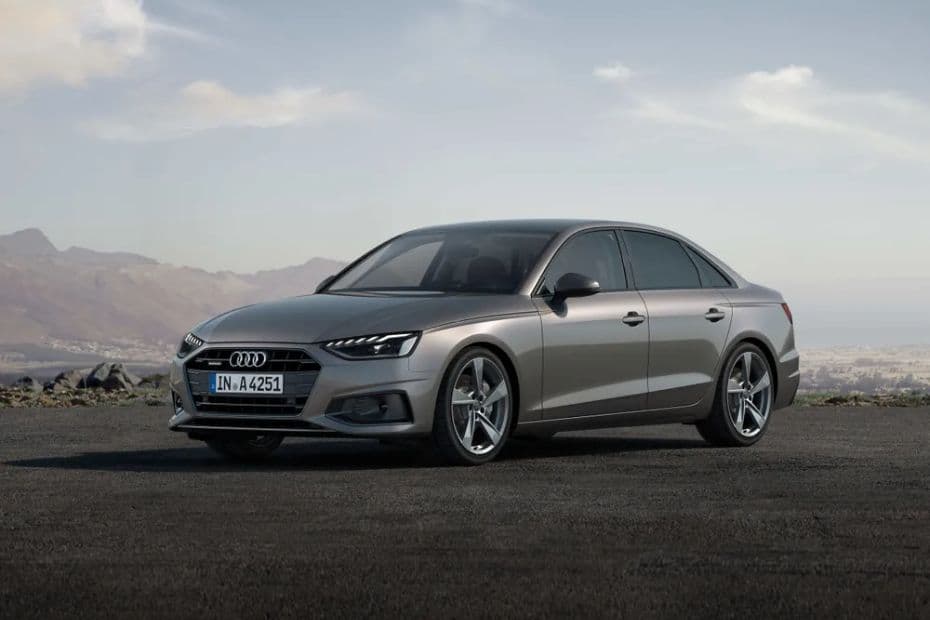 Audi A4 Left Side Front View