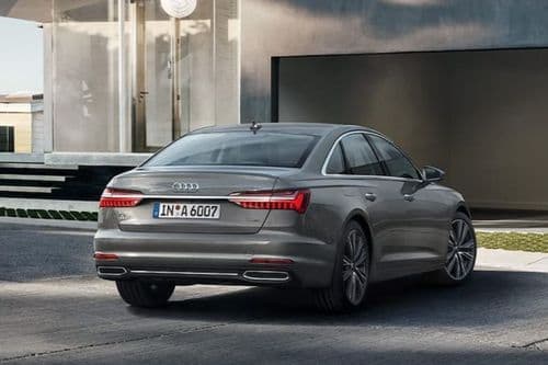 Audi A6 2024 Back Side View